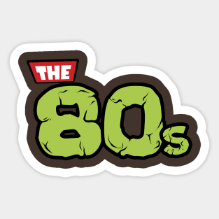 80S turtles Sticker